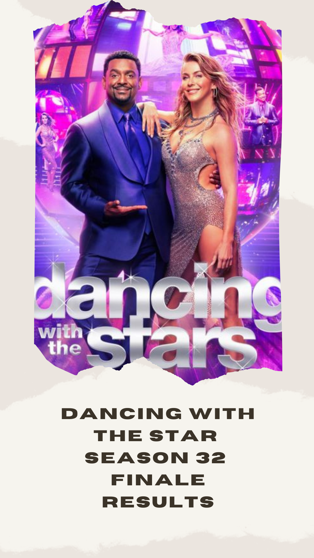 Dancing With The Star Season 32 Finale Results