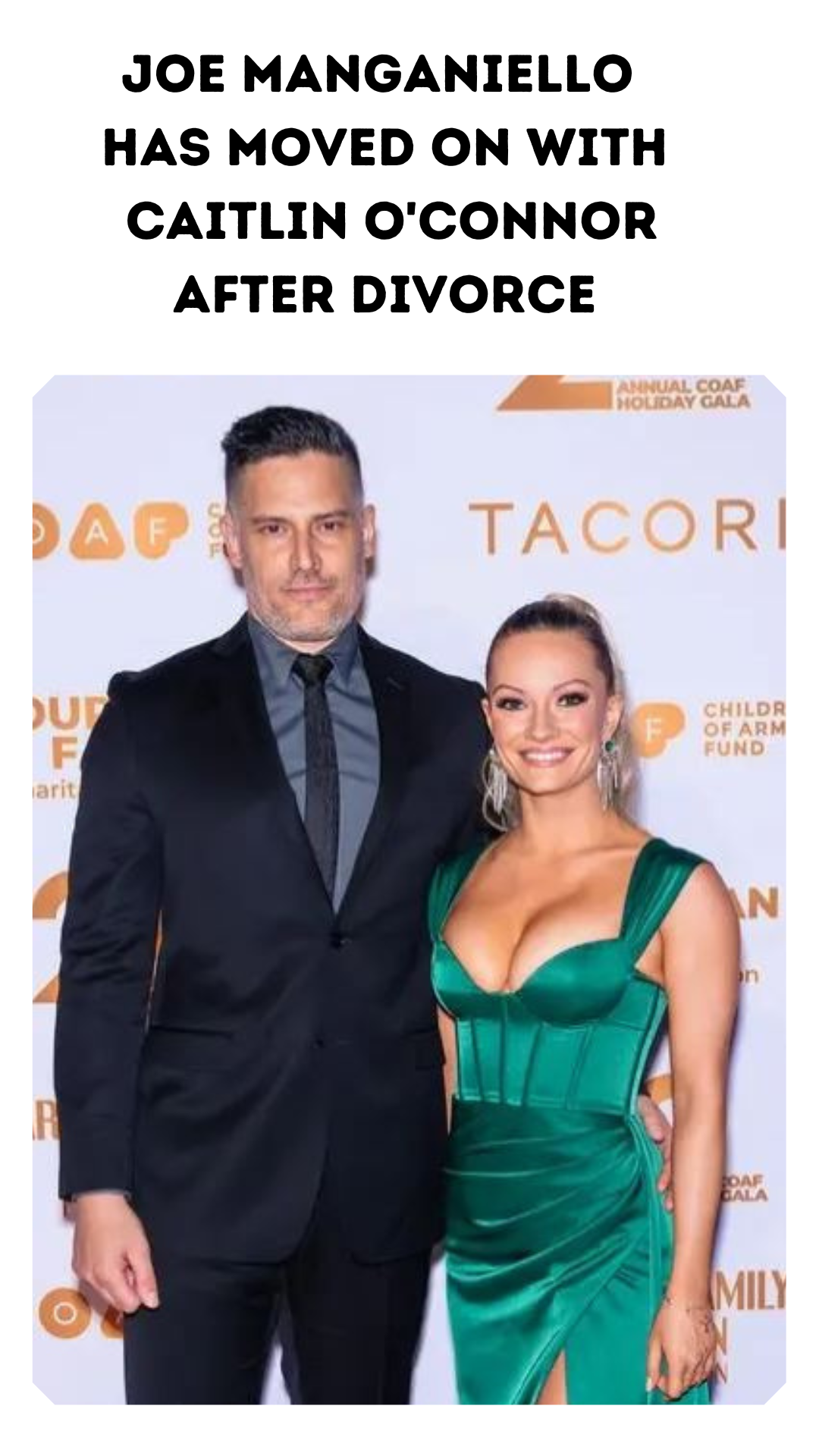Joe Manganiello  has moved on with  Caitlin O'Connor after divorce