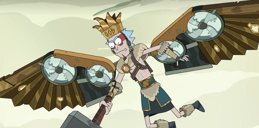Exploring Norse Mythology: Rick Pretends to be Odin