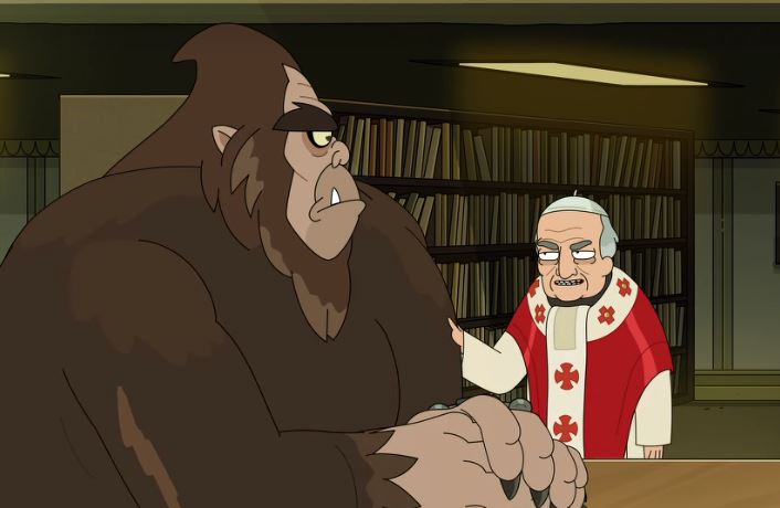 Pope Hires Big Foot