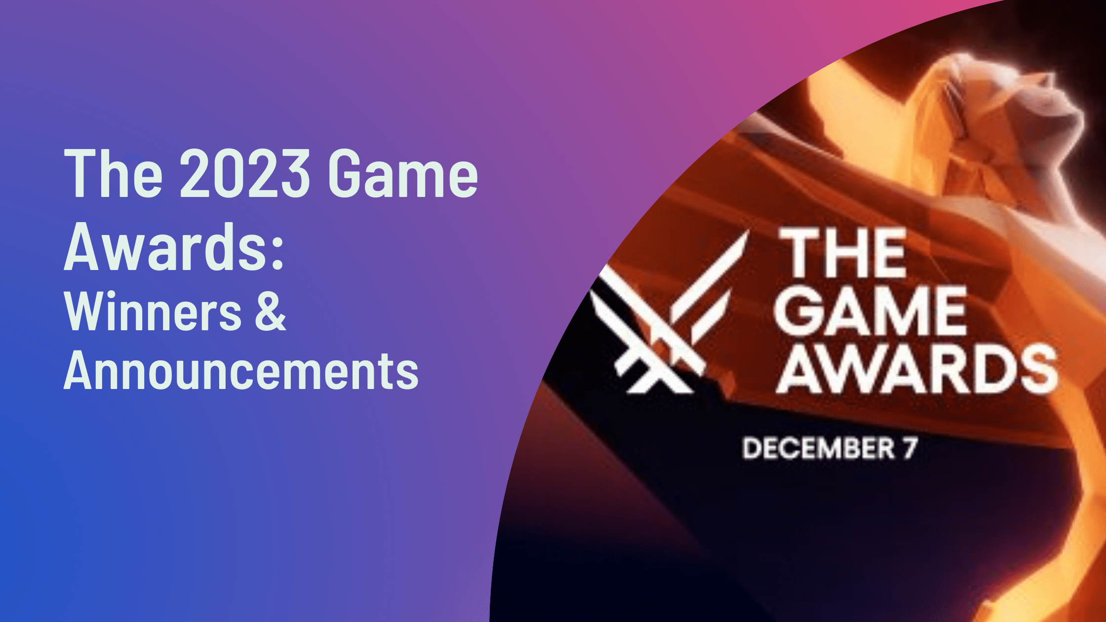 The Game Awards 2023: every announcement - Video Games on
