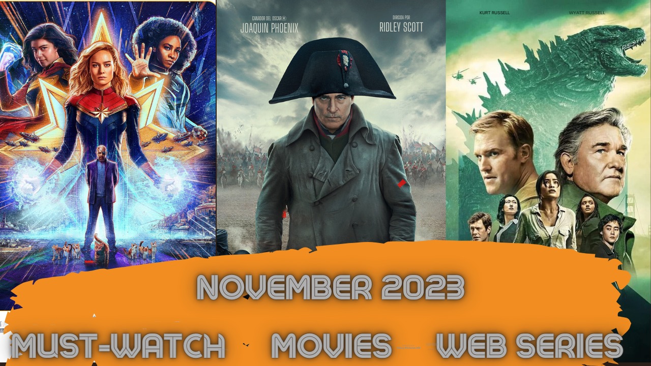 All the new movies and TV shows streaming in November 2023